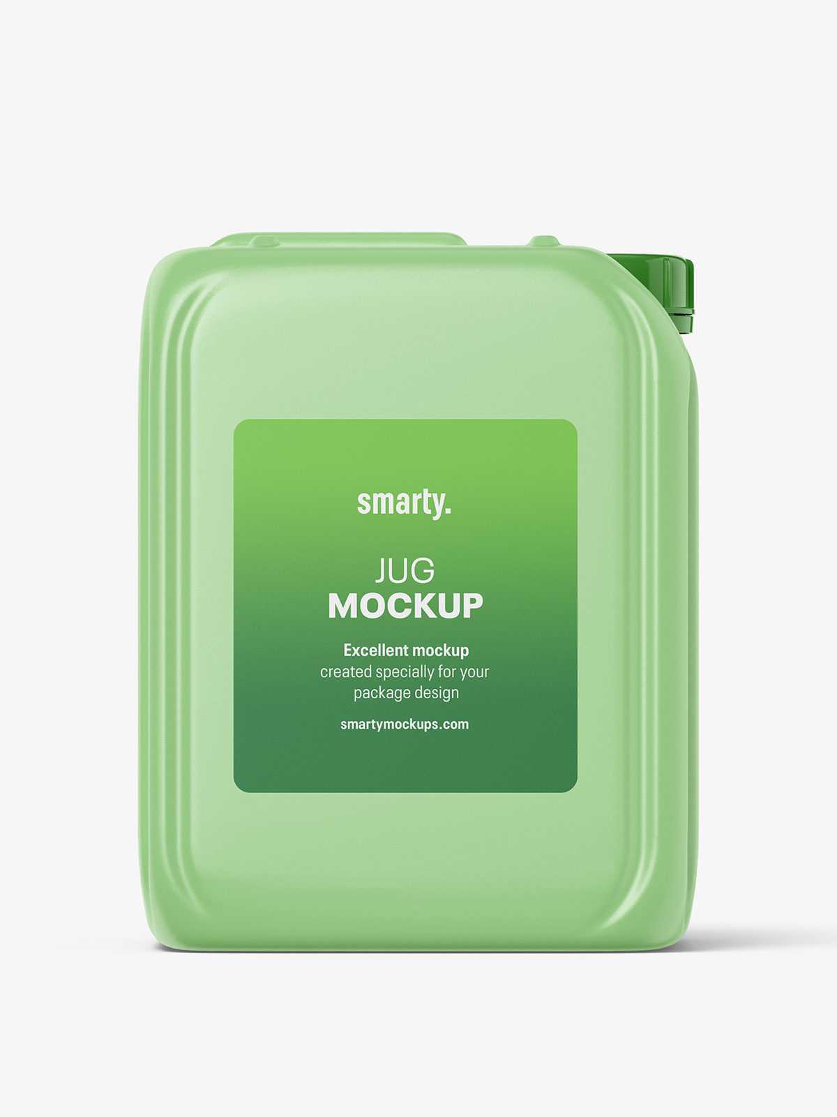 Matt jug mockup