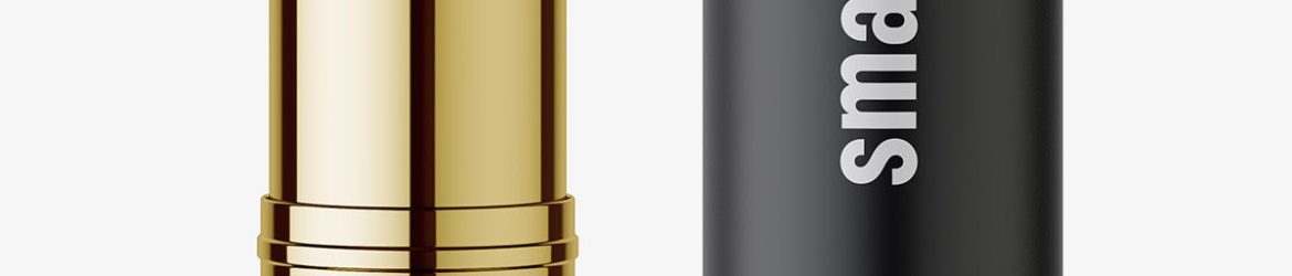 Matt lipstick mockup