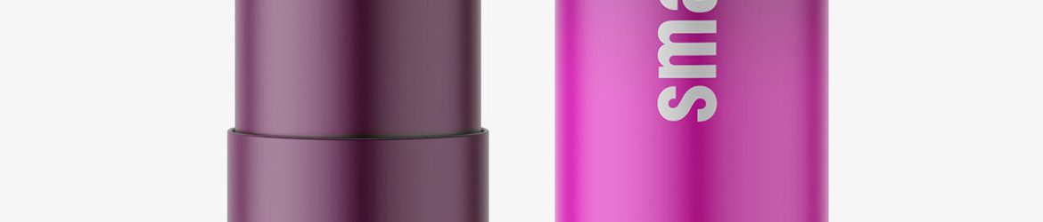 Matt lipstick mockup