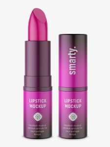 Matt lipstick mockup
