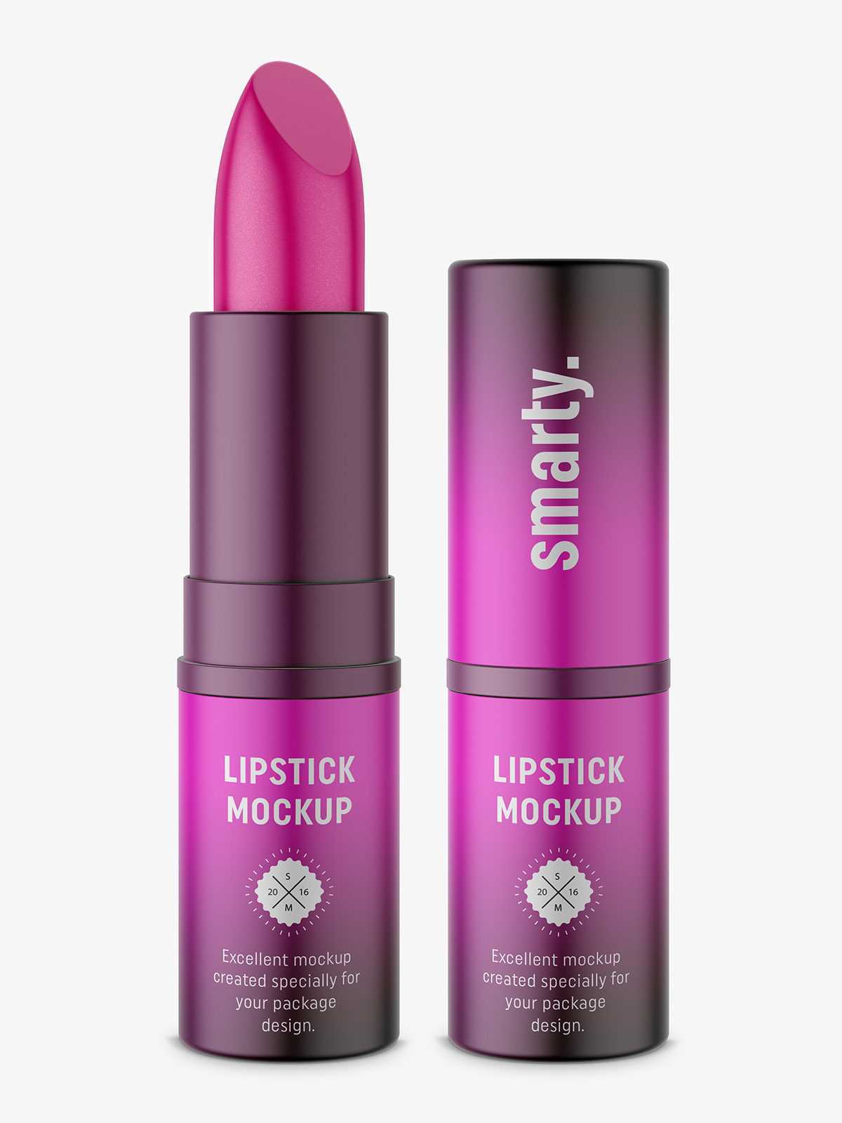 Matt lipstick mockup