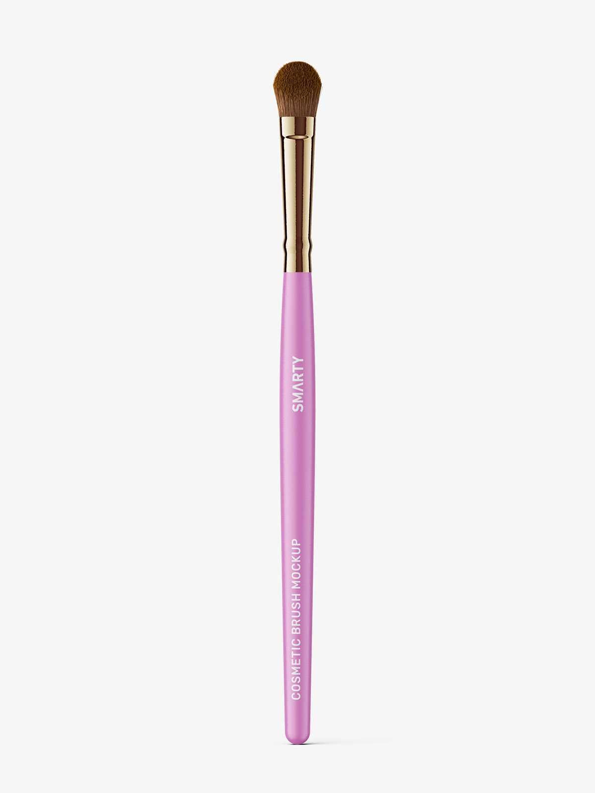Matt make-up brush mockup