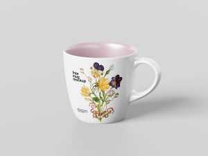 Matt mug mockup