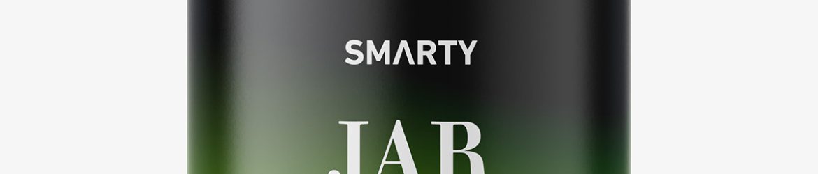 Matt pill bottle / jar mockup