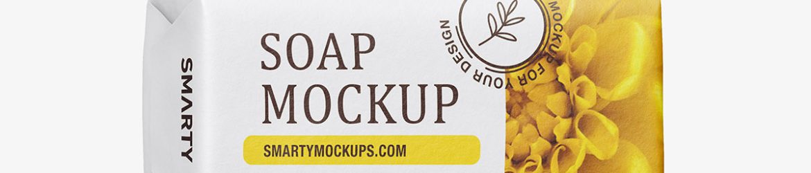 Matt soap mockup
