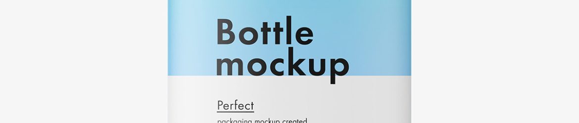 Matt tottle bottle mockup Matt tottle bottle mockup