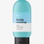 Matt tottle bottle mockup