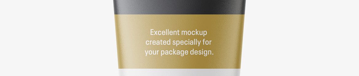 Matt tube mockup / Fi50 H170 Matt tube mockup / Fi50 H170
