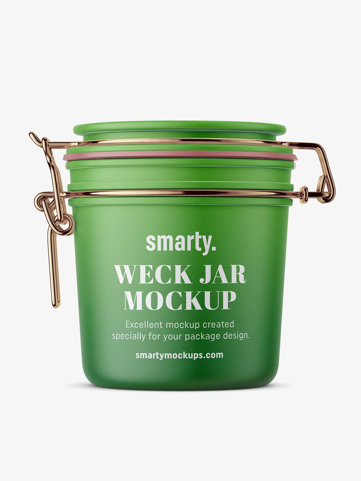 Matt weck jar mockup