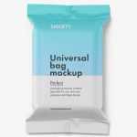 Matt wipes pack mockup