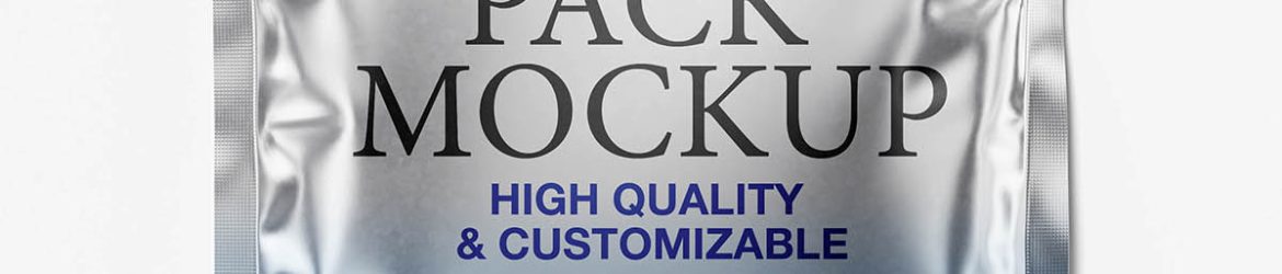 Matt zip-lock flat pouch mockup Matt zip-lock flat pouch mockup