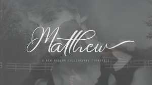 Matthew Script Font › Fontesk