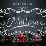 Mattina Script Font