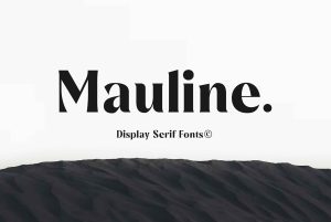 Mauline Display Serif Font