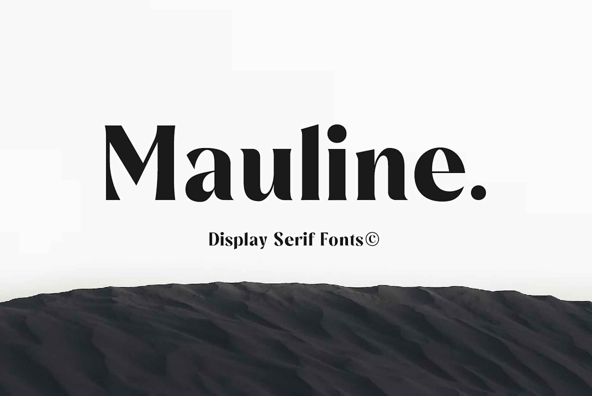 Mauline Display Serif Font