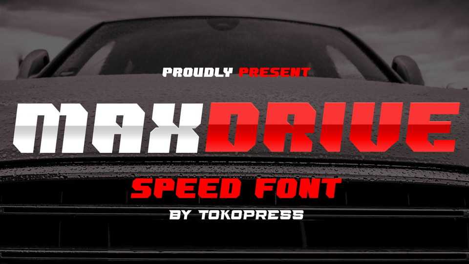 Maxdrive Font › Fontesk