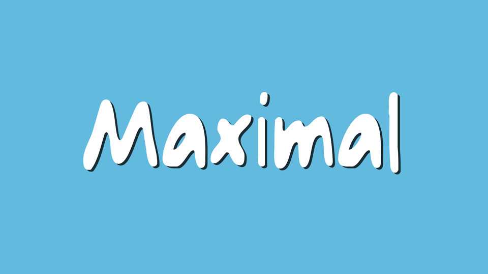 Maximal Font › Fontesk