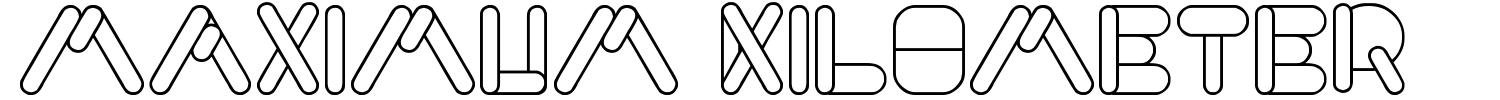 Maximum Kilometer Font | 1001 Free Fonts