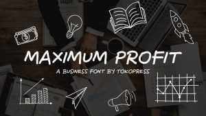 Maximum Profit Font › Fontesk