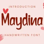 Maydina Handwritten Font
