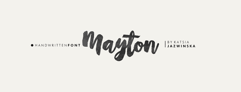 Mayton Brush Script