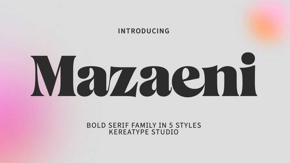 Mazaeni Font › Fontesk
