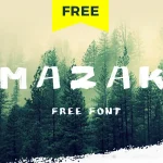 MAZAK Brush Font