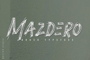 Mazdero Font