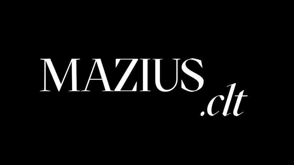 Mazius Font Family › Fontesk