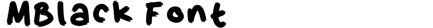 MBlack Font Font | 1001 Free Fonts