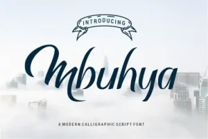 Mbuhya Script Font
