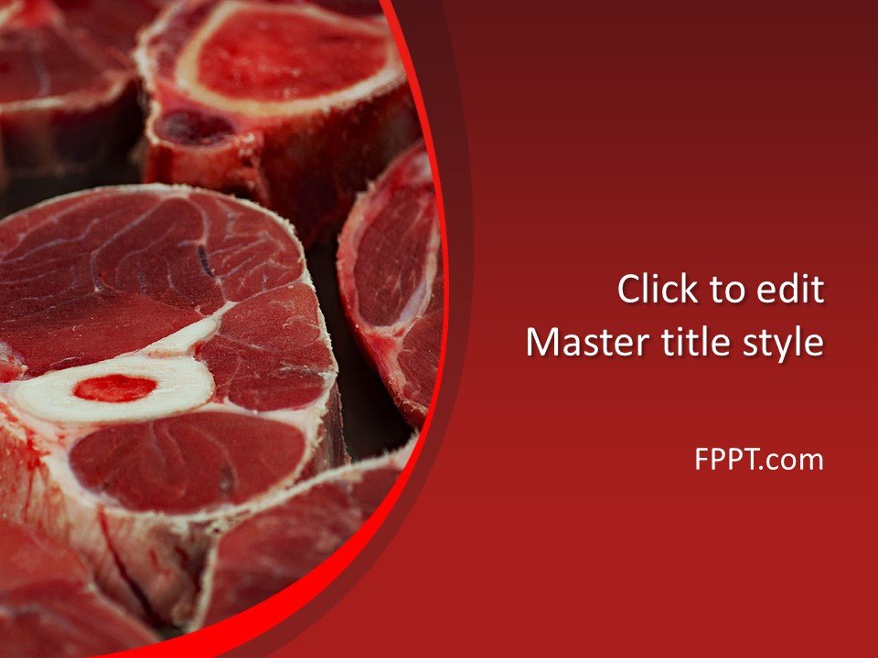 Meat Industry PowerPoint Template