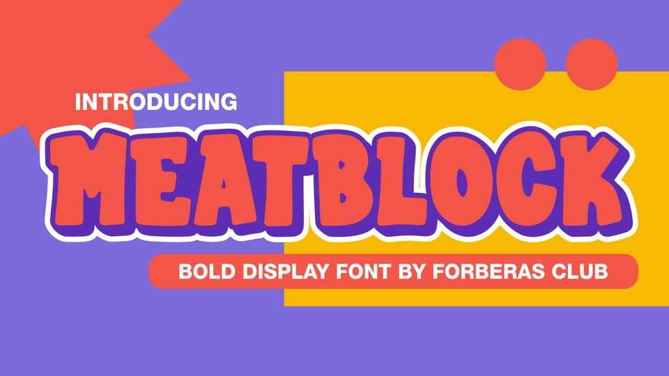 Meatblock Font › Fontesk