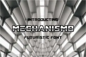 Mechanismo Display Font