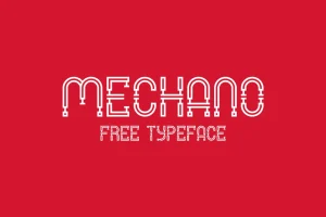 Mechano Font