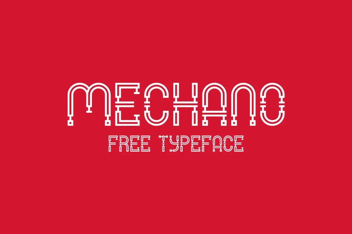 Mechano Font