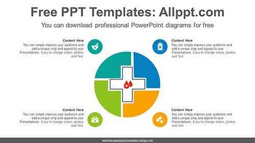 Medical Cross PowerPoint Diagram