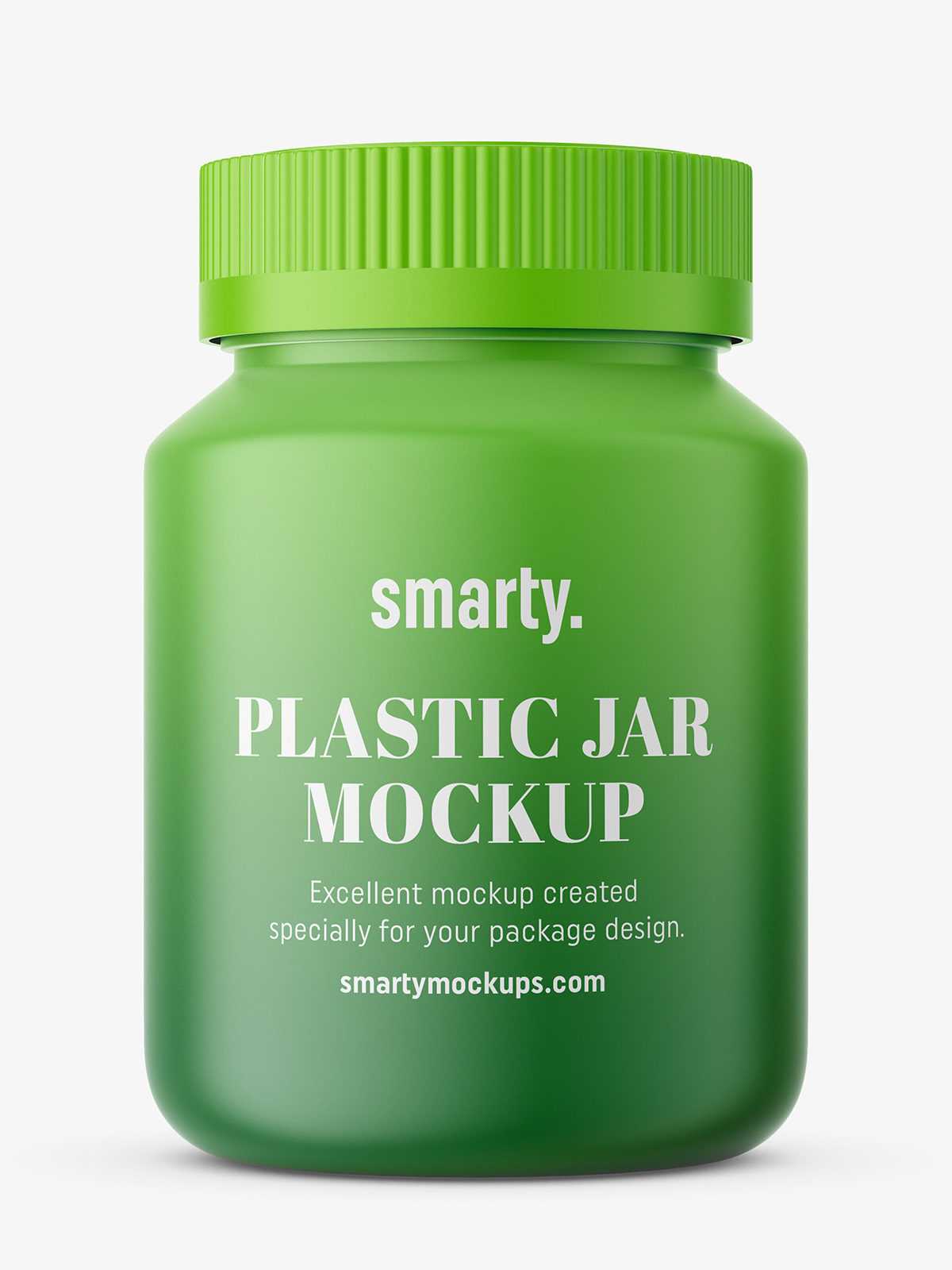 Medical jar mockup