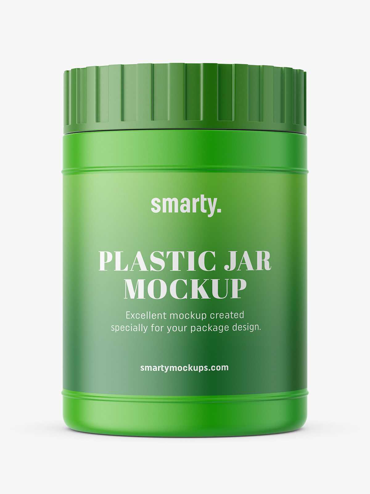 Medical jar mockup