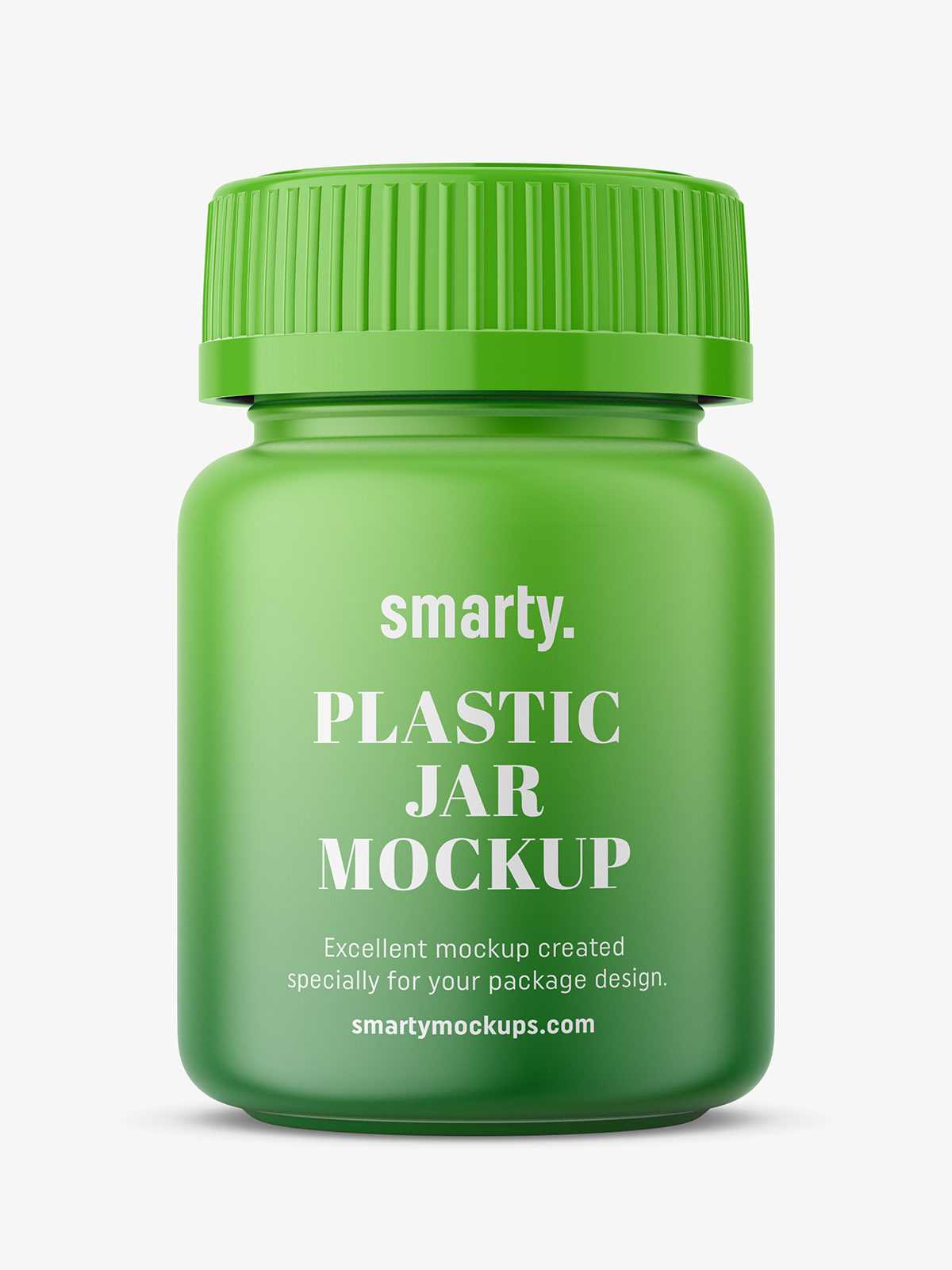 Medical jar mockup