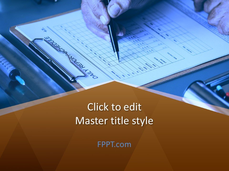 Medical Study PowerPoint Template