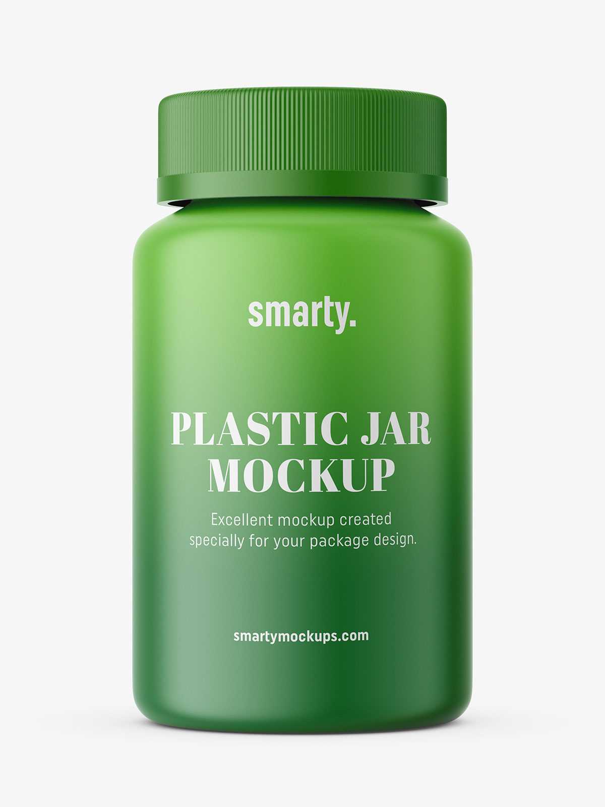 Medicine jar mockup