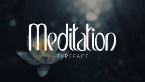 Meditation Font › Fontesk