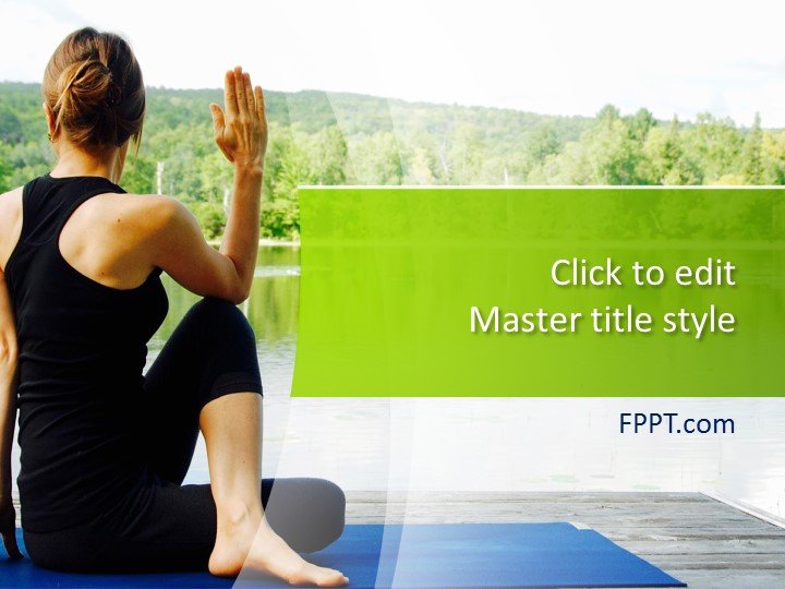 Meditation Yoga PowerPoint Template