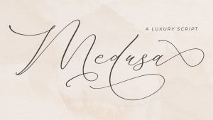 Medusa Script Font › Fontesk