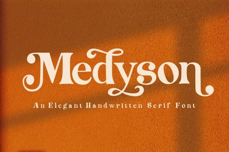 Medyson Serif Font