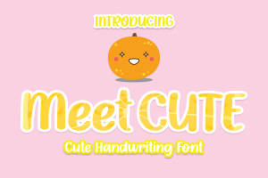 Meet Cute Font