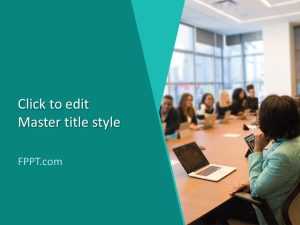 Meeting PowerPoint Template