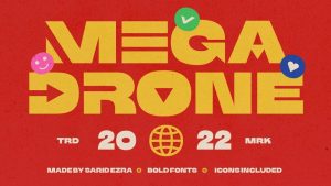 Mega Drone Font › Fontesk