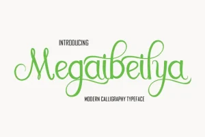 Megaibeilya Script Font